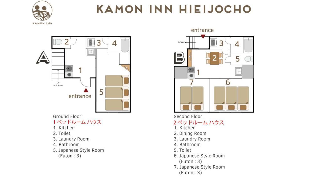 カモンイン 比永城町 Kioto Zewnętrze zdjęcie